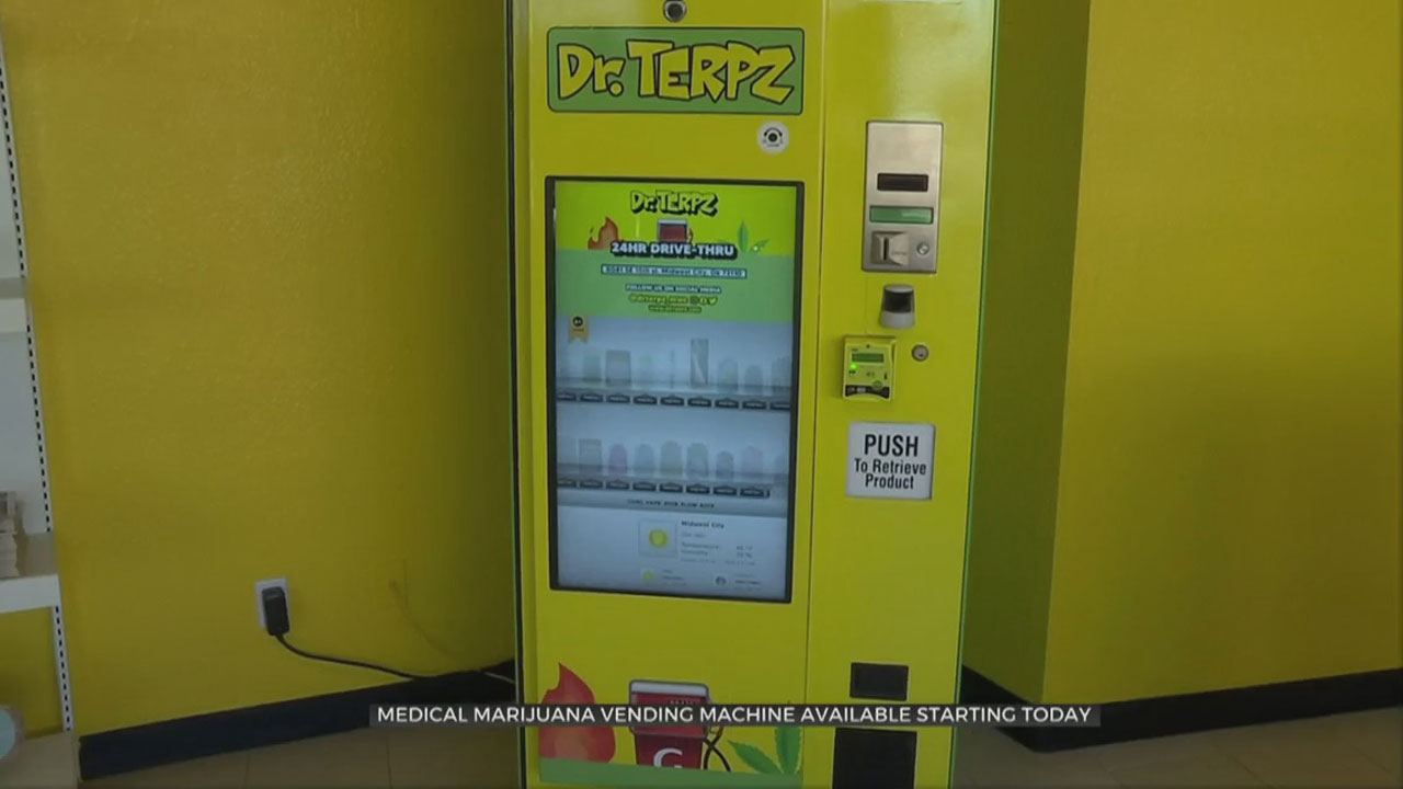 Midwest City Dispensary To Roll Out Medical Marijuana Vending Machine