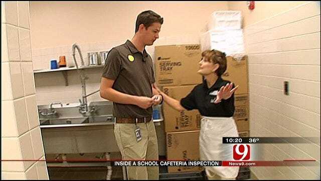News 9 Goes Inside Edmond School Cafeteria With Health Inspector