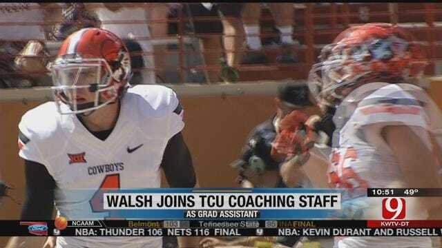 J.W. Walsh Joins TCU Coaching Staff