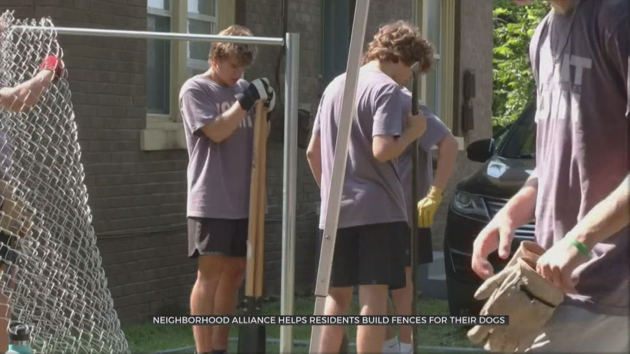 Oklahoma City Family Gets New Fence From Neighbor Alliance