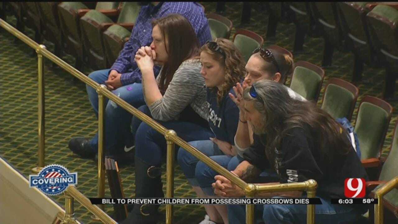 Family Upset After Crossbow Legislation Fails In State House