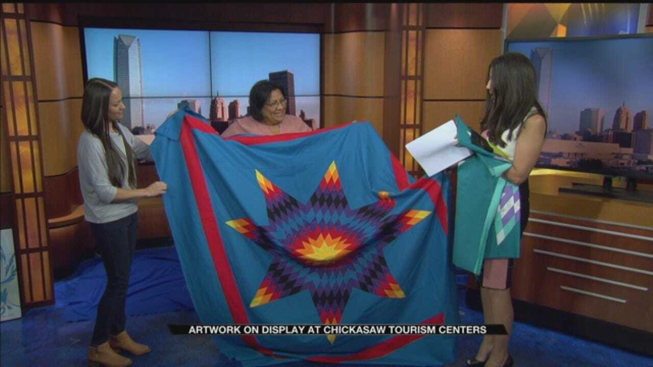 Artwork On Display At Chickasaw Tourism Centers