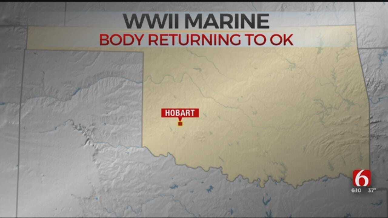 Body Of WWII Marine Will Be Returned To Oklahoma