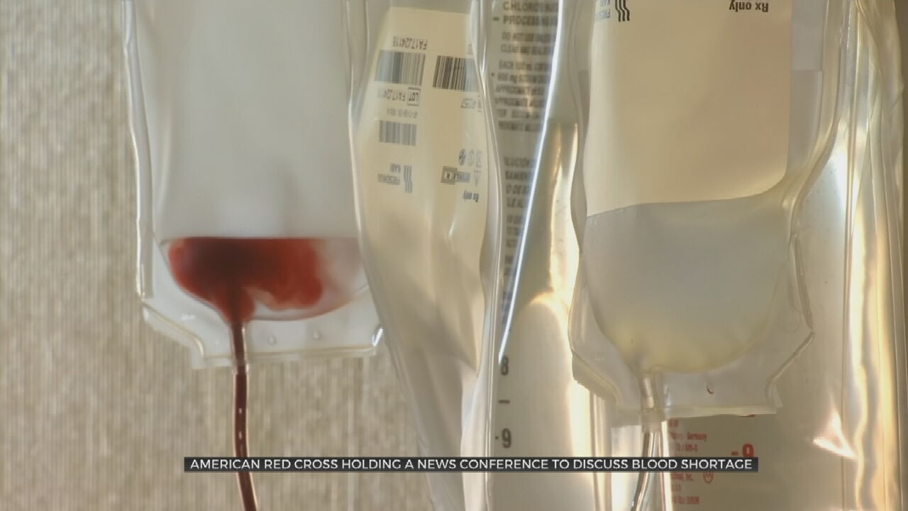 Red Cross Facing Severe Blood Shortage