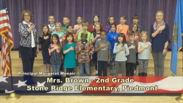 Mrs. Brown's 2nd Grade Class At Stone Ridge Elementary