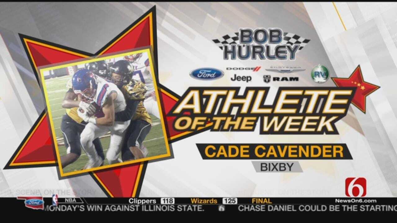 Week 12 Athlete Of The Week: Bixby's Cade Cavender