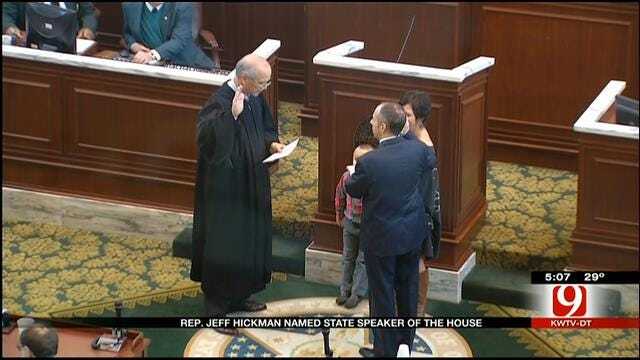 Oklahoma House Elects Hickman As Speaker Of The House