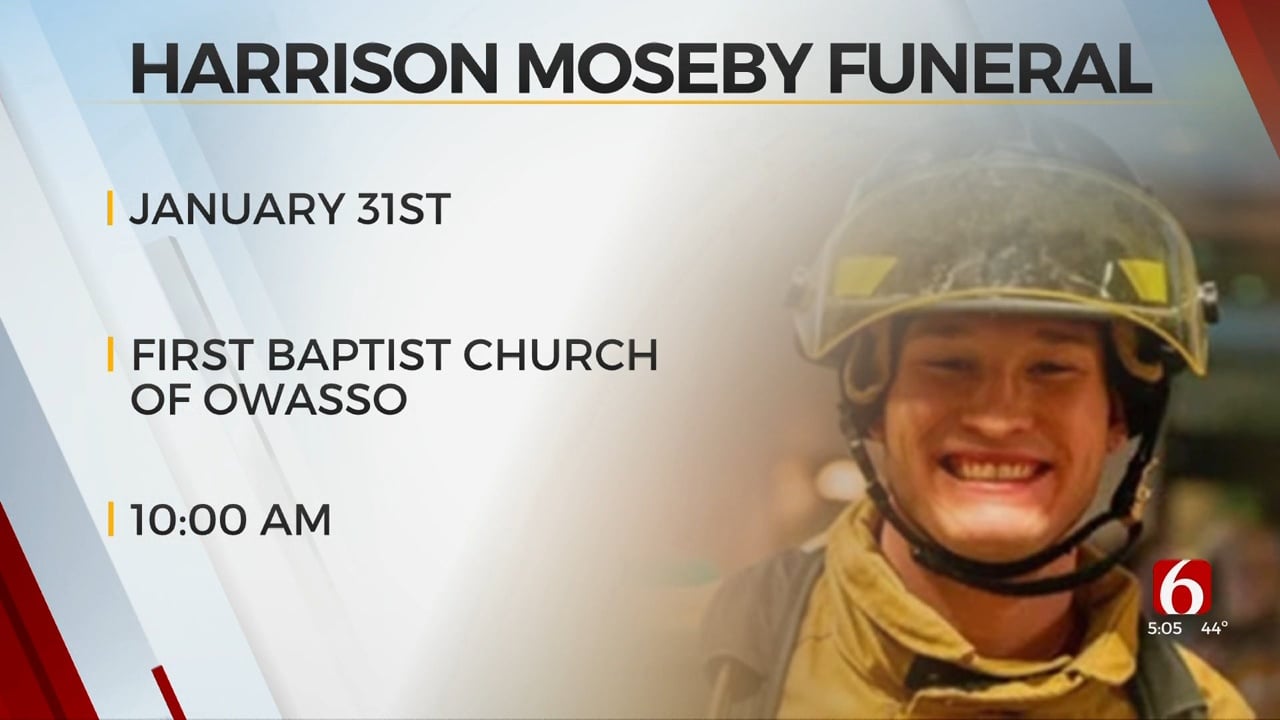 Funeral Service For Tulsa Firefighter Harrison Moseby Announced