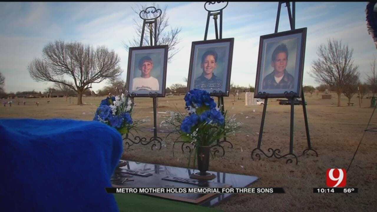 Metro Mother Holds Memorial For Three Sons