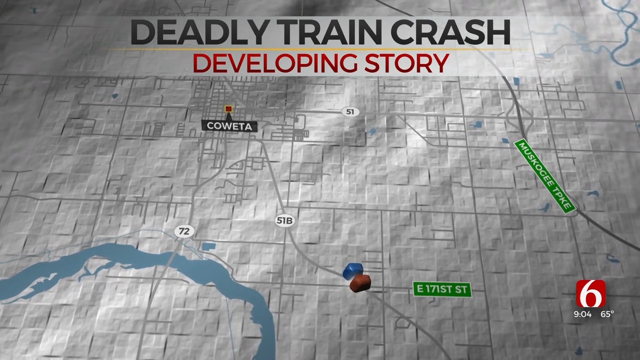 Man Dies After Being Hit By Train In Wagoner County