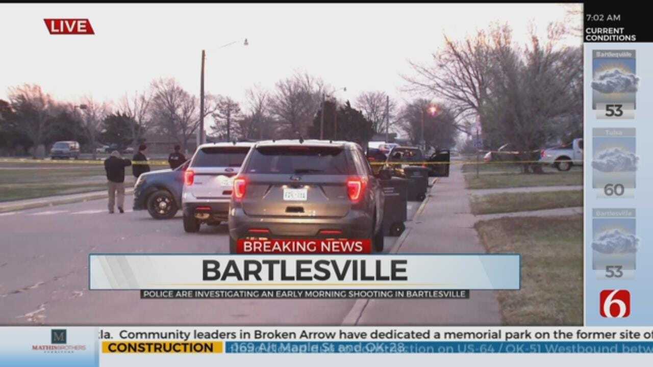 Bartlesville Police Investigate Shooting, 1 Person Injured