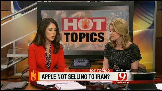 Hot Topics: Apple Not Selling To Iran?