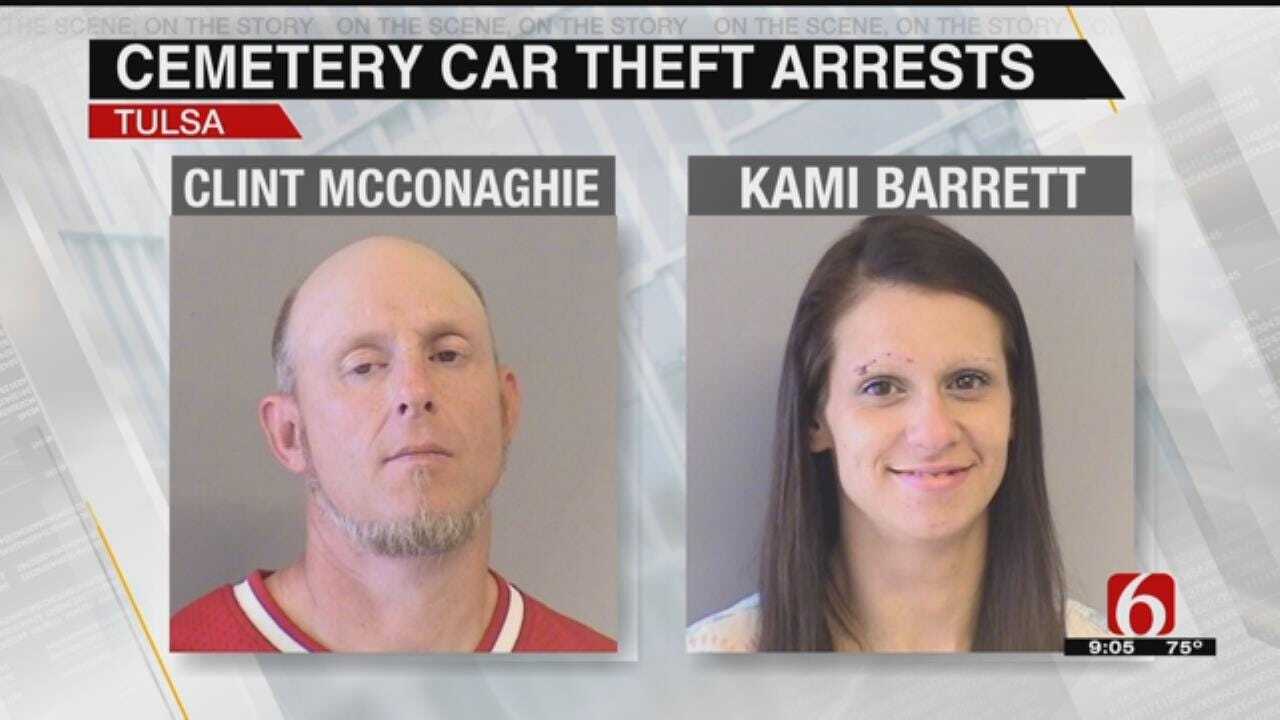 Two Arrested For Stealing Widow's Car From Cemetery On Mother's Day