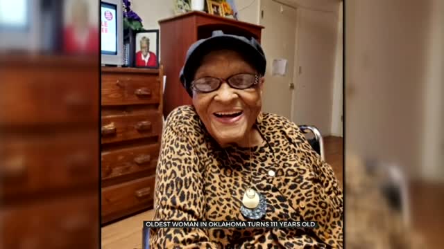 Oldest Woman In Oklahoma Celebrates 111th Birthday 
