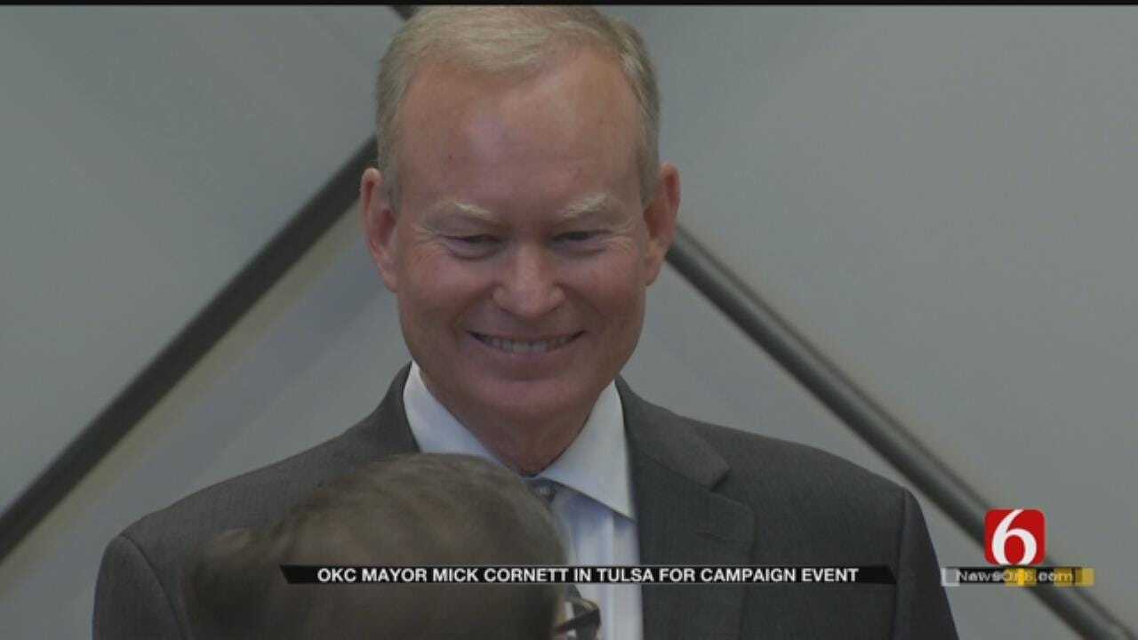 OKC Mayor Kicks Off Run For Governor In Tulsa