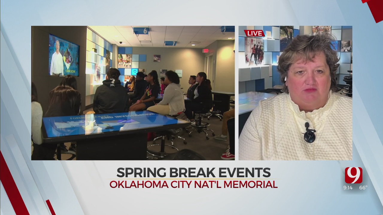 WATCH: Spring Break Events At OKC National Memorial And Museum 