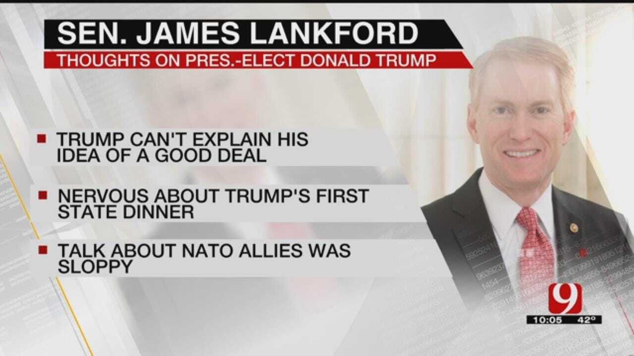 Sen. Lankford Worries Over Trump In Private Meeting