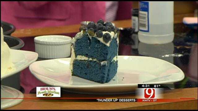Thunder Blue Velvet Cake