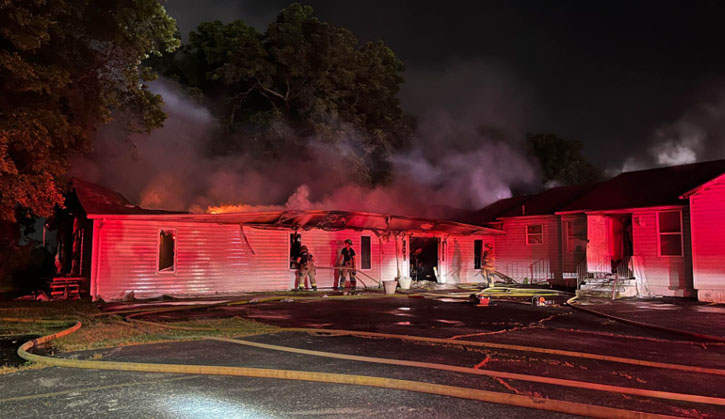 Firefighters Battle Overnight Fire At Tulsa Church 