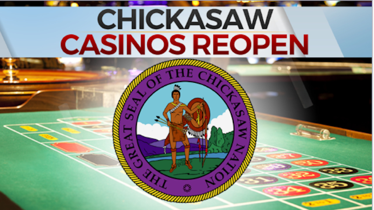 Chickasaw Nation Casinos Reopening With COVID-19 Guidelines 