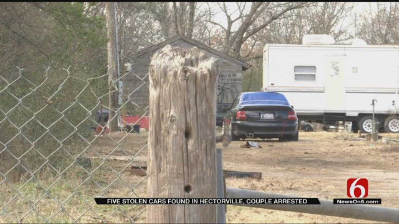 Okmulgee County Couple In Jail Accused Of Running Chop Shop