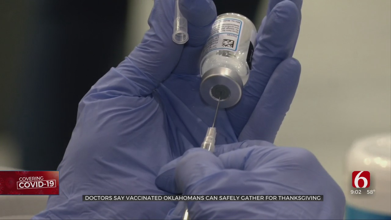 Doctors Say Vaccinated Oklahomans Can Safely Gather For Thanksgiving