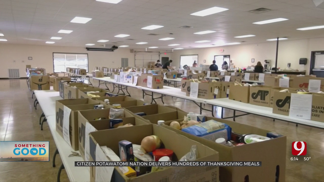 Something Good: Citizen Potawatomi Nation Feeds Record Numbers For Thanksgiving