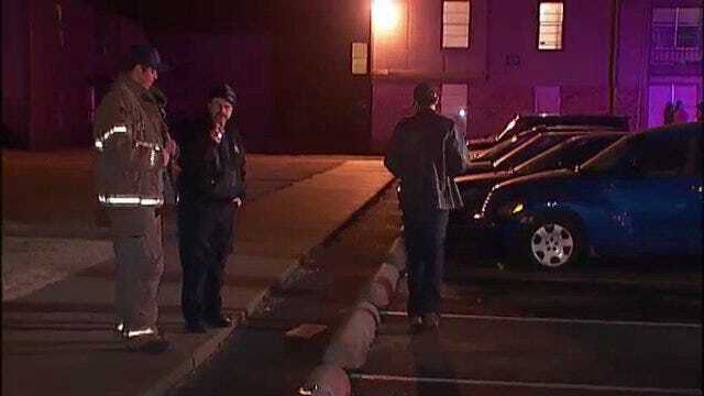 WEB EXTRA: Police Investigate Shooting At West Tulsa Apartment Complex