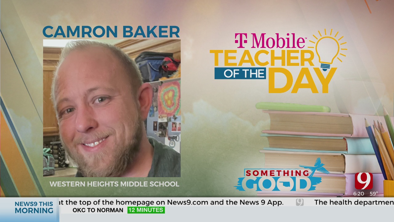 Teacher Of The Day: Camron Baker