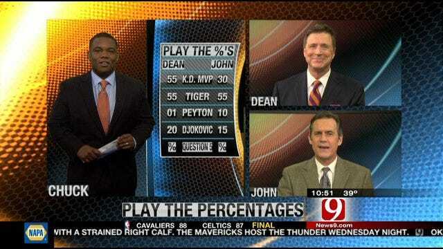 Play the Percentages: Jan. 29, 2012