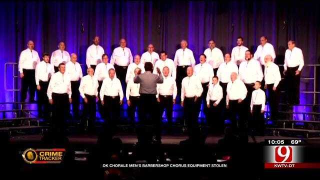 OK Chorale Men's Barbershop Chorus Equipment Stolen