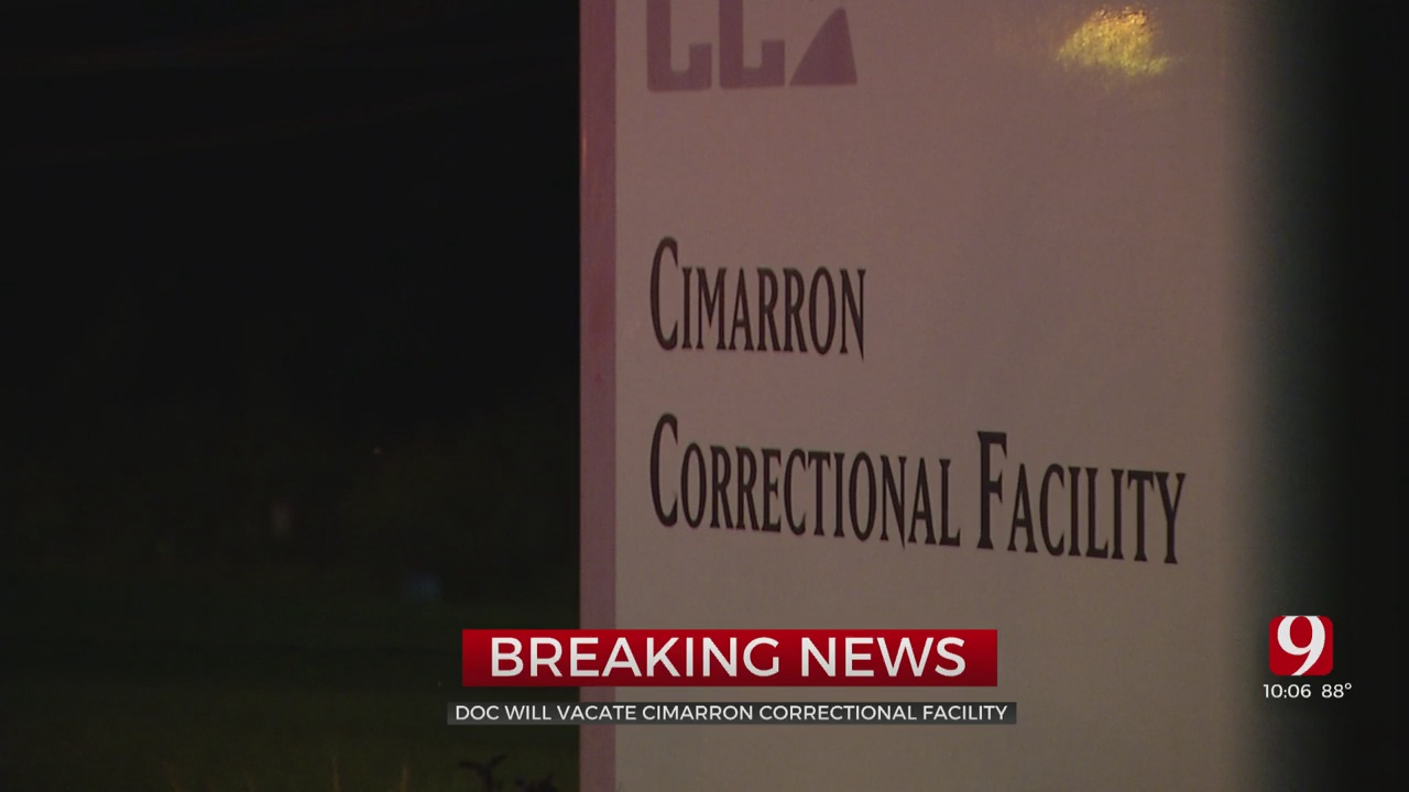ODOC To Vacate Cimarron Correctional Facility Due To Budget Cuts