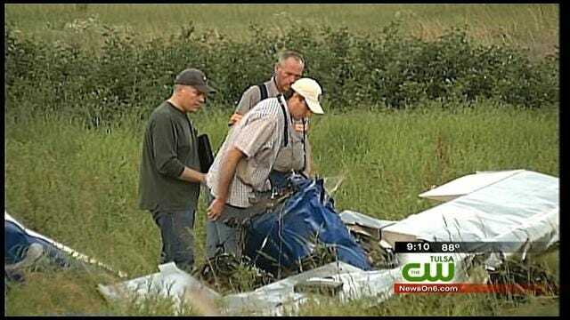 Plane Crashes Near Checotah, Killing One