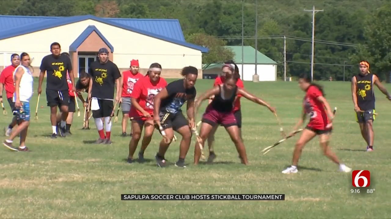 Sapulpa Soccer Club Hosts Stickball Tournament
