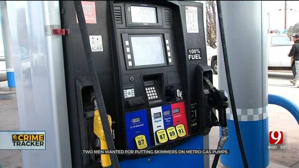 2 Men Wanted For Credit Card Skimming Activity At OKC Gas Pumps