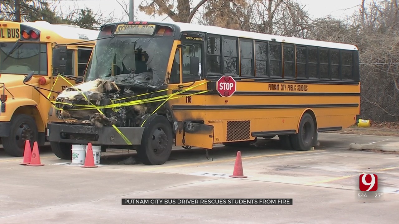 Putnam City School Bus Driver Hailed Hero For Saving Students From Fire