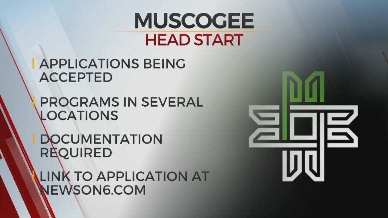 Muscogee Nation Accepting Applications For The 'Head Start Program' For Upcoming School Year 