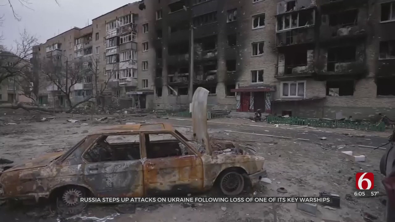Russia Renews Strikes On Ukraine Capital, Hits Other Cities
