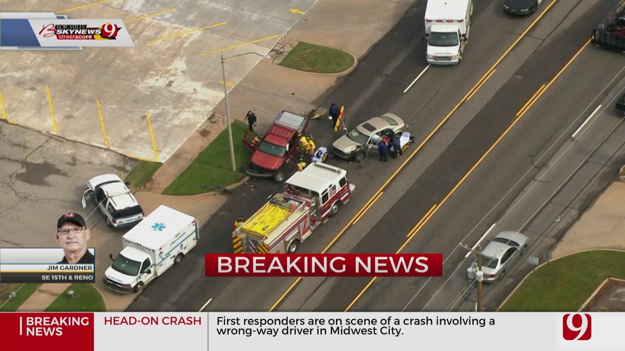 Injury Crash Reported In Midwest City