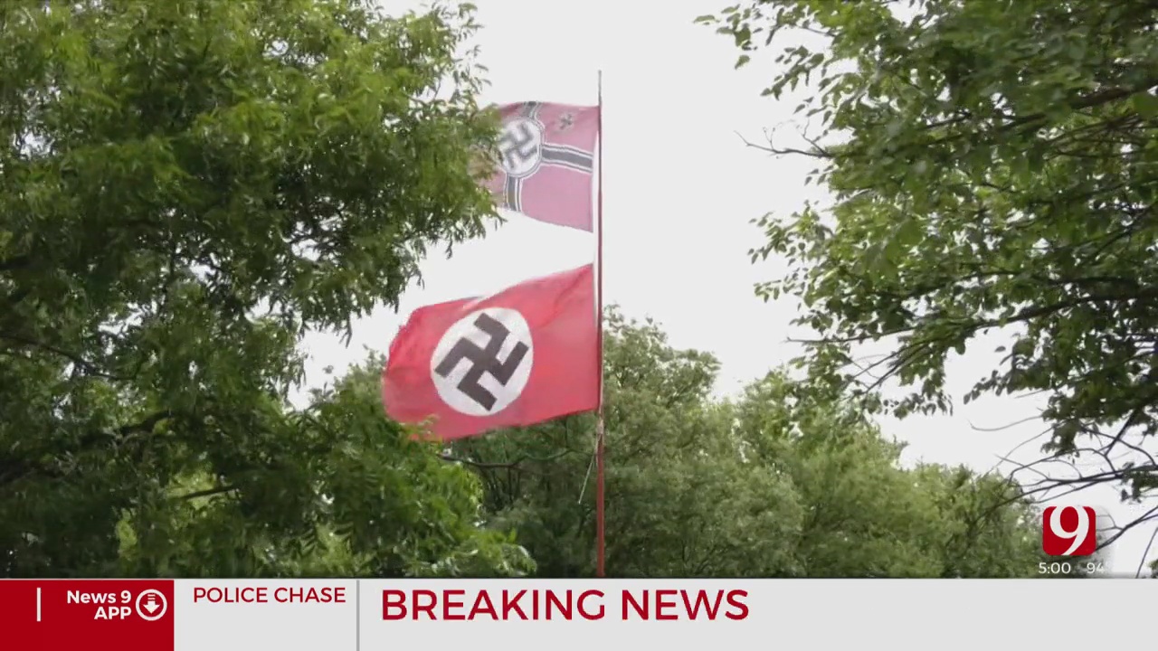 Man Arrested, Accused Of Shooting Woman Trying To Steal Nazi Flag From Garfield County Home