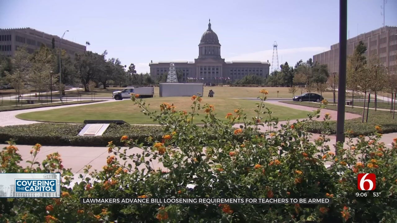 Oklahoma Lawmakers Advance Bill Loosening Requirements For Teachers To Be Armed