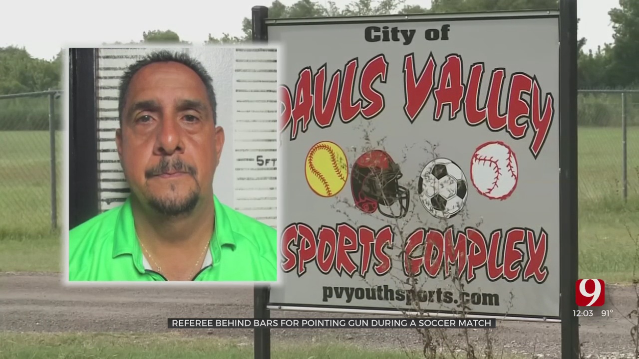 Soccer Referee Accused Of Firing Gun Towards Crowd In Pauls Valley