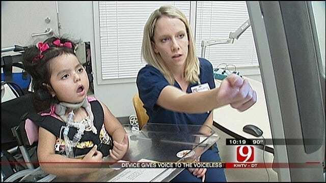 'Miracle Machine' Helps Two-Year-Old Find Her Voice