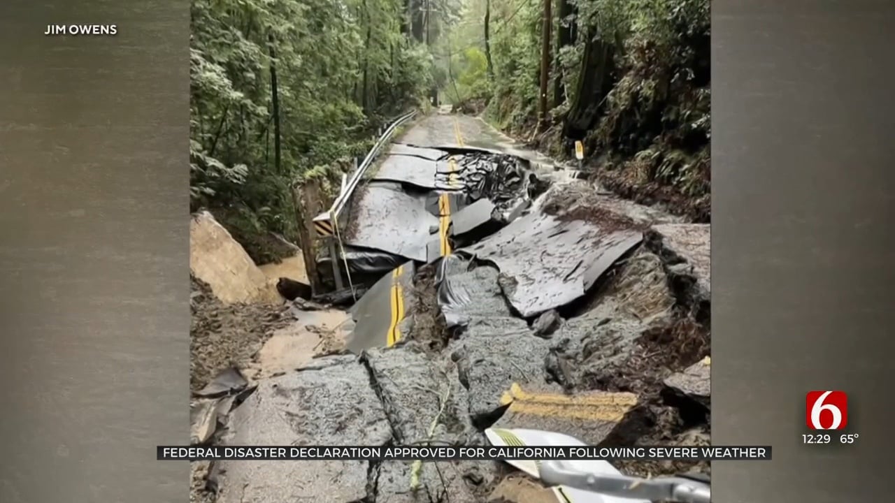 Federal Disaster Declaration Approved For California After Severe Weather