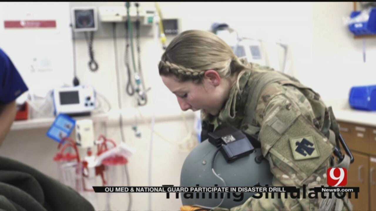 National Guard, OU Medical Center Train For Disaster Response