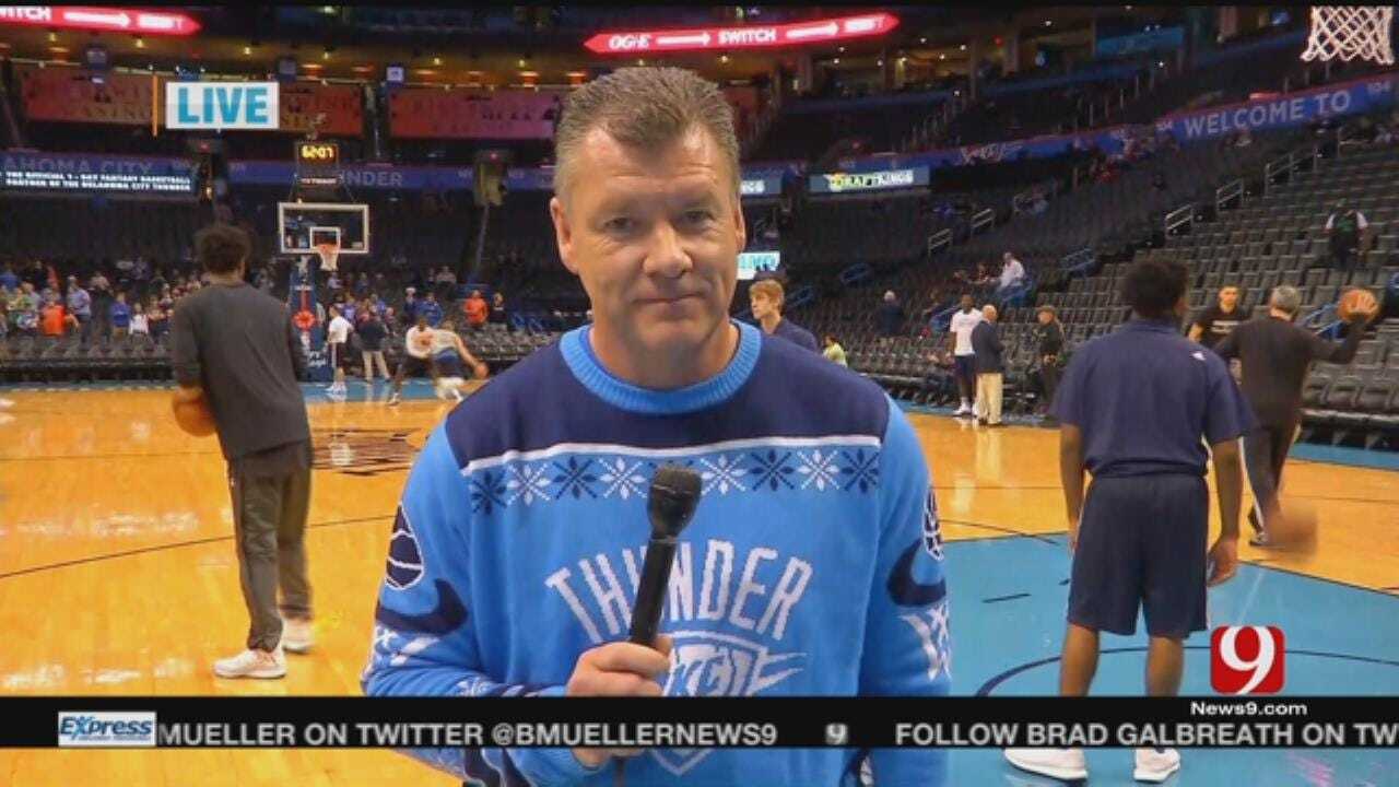 Thunder Host Timberwolves On Christmas Day