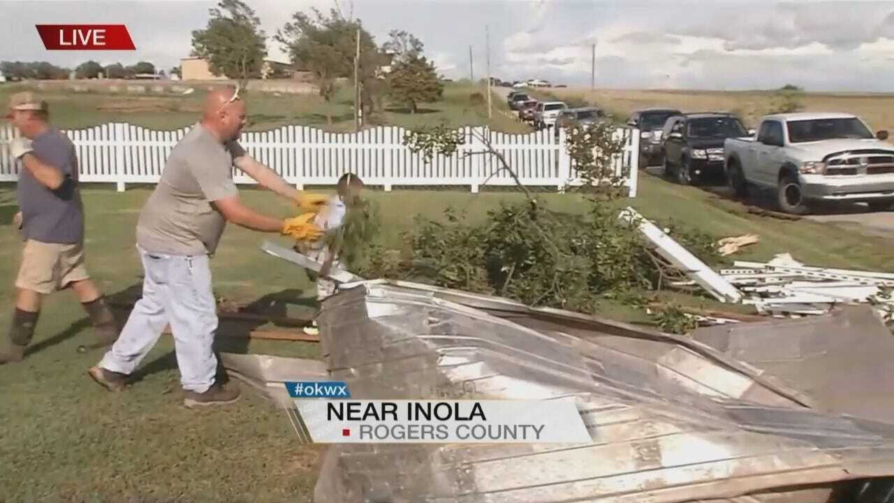 Tornadoes Spotted In Mayes And Rogers Counties