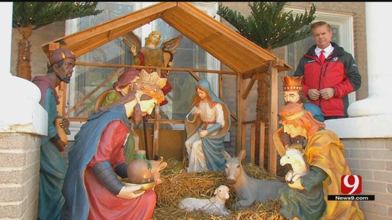 Baby Jesus Statue Stolen From Pauls Valley Church Nativity Scene