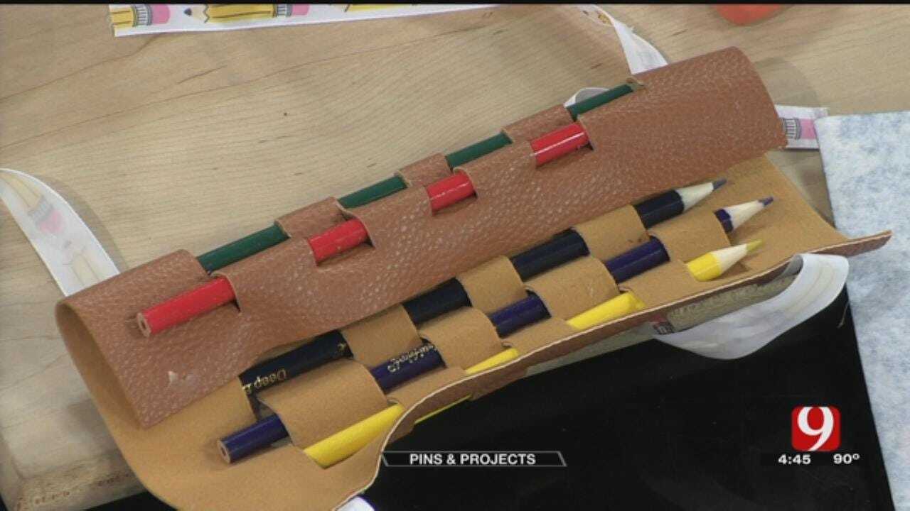 Pins & Projects: Pencil Roll Up