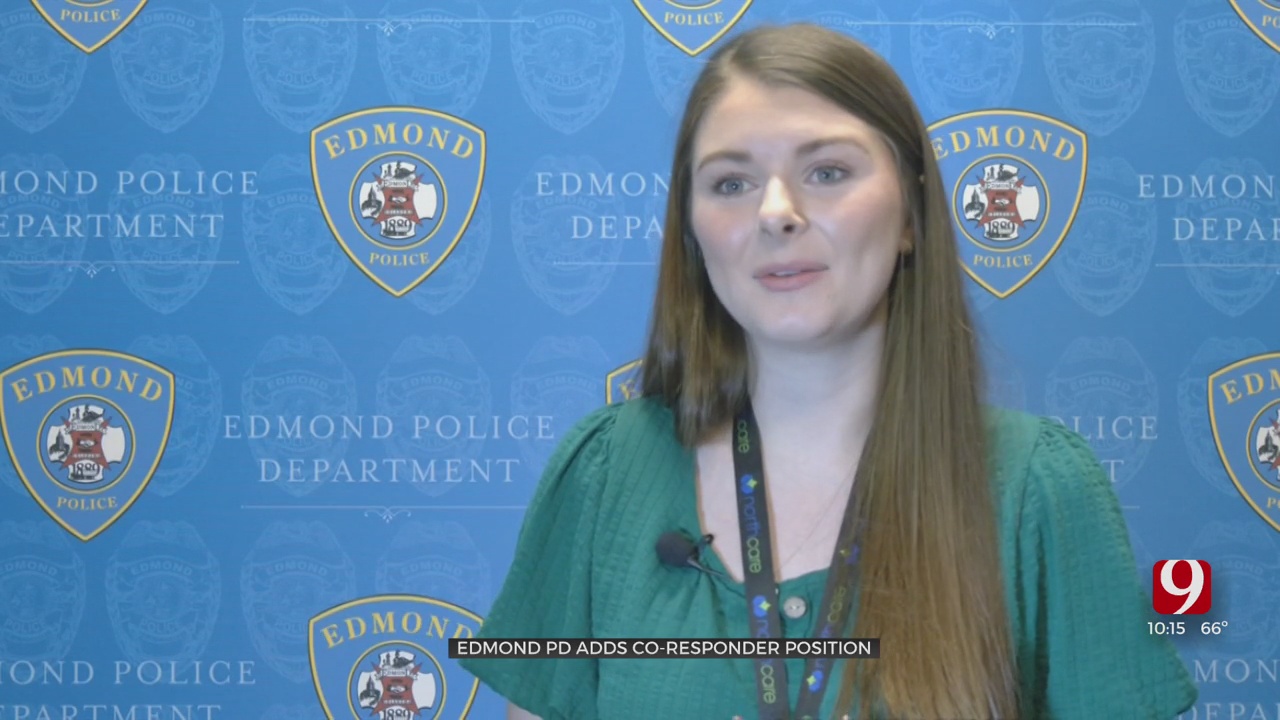 Edmond PD Hires Co-Responder To Help With Mental Health Calls